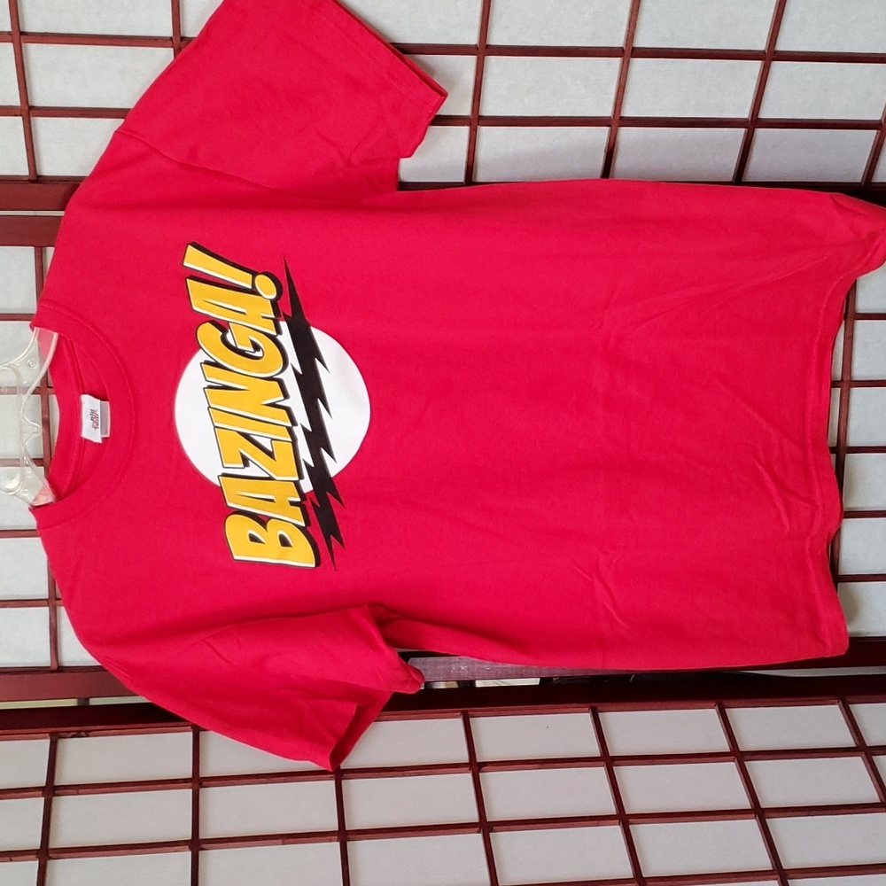 NWOT Bazinga! t-shirt